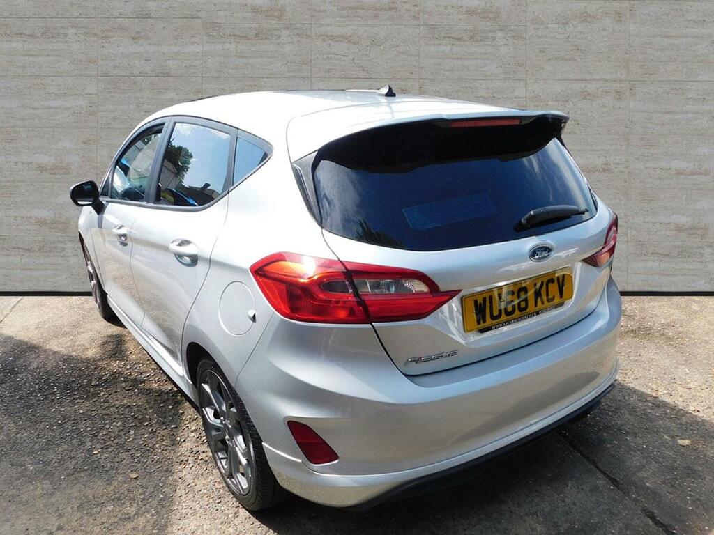 Ford Fiesta 1.0T Ecoboost St-line Euro 6 S S ... WU68KCV Silver #4