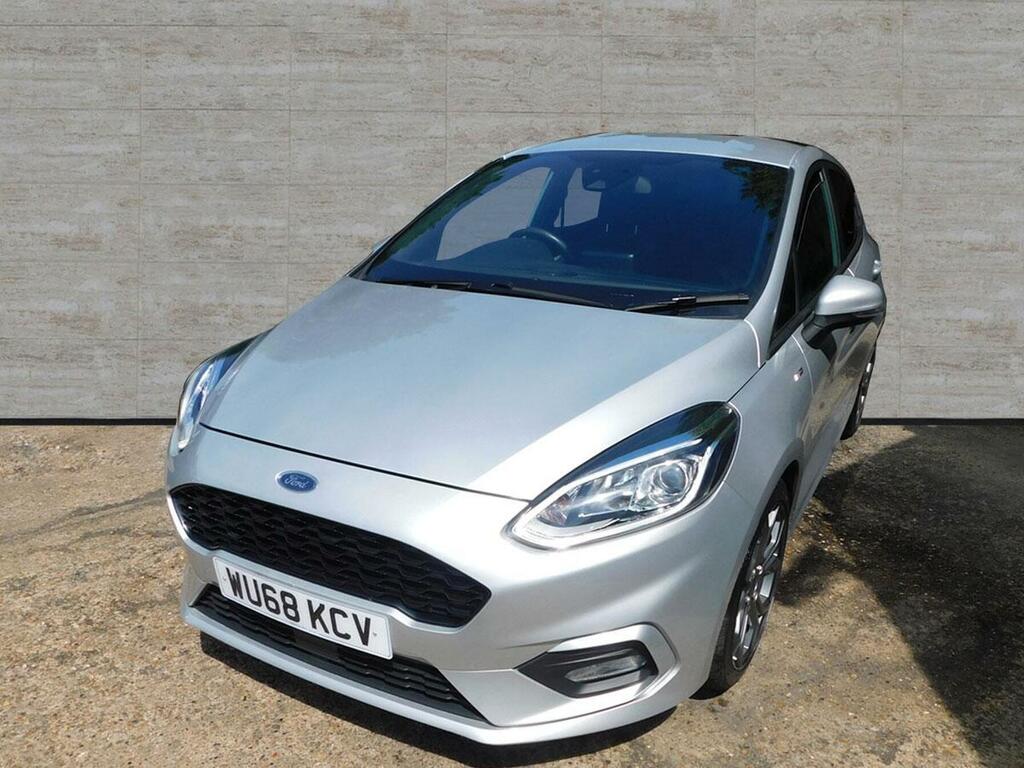 Ford Fiesta 1.0T Ecoboost St-line Euro 6 S S ... WU68KCV Silver #3