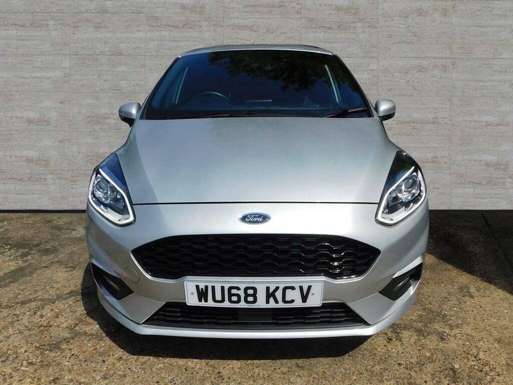 Ford Fiesta 1.0T Ecoboost St-line Euro 6 S S ... WU68KCV Silver #2