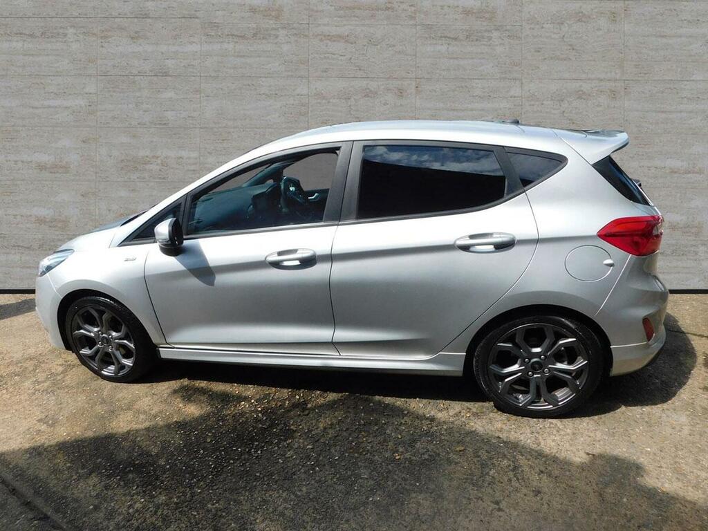 Ford Fiesta 1.0T Ecoboost St-line Euro 6 S S ... WU68KCV Silver #5