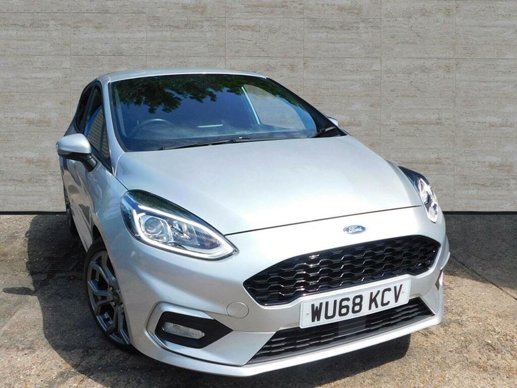 Ford Fiesta 1.0T Ecoboost St-line Euro 6 S S ... Silver