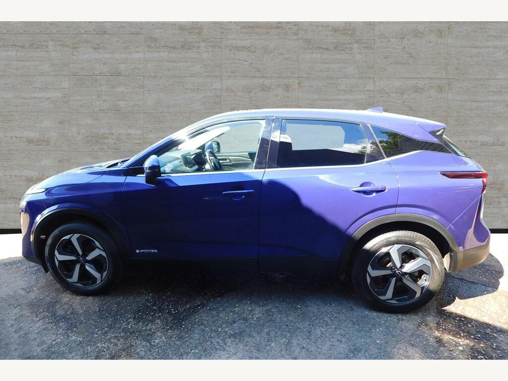 Nissan Qashqai 1.5 H E-power N-connecta Eu... PK23RYC Blue #4