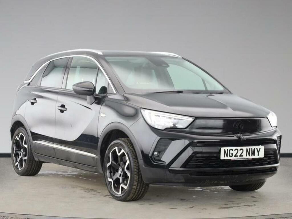 Vauxhall Crossland 1.2 Turbo Ultimate Euro 6 Ss Black