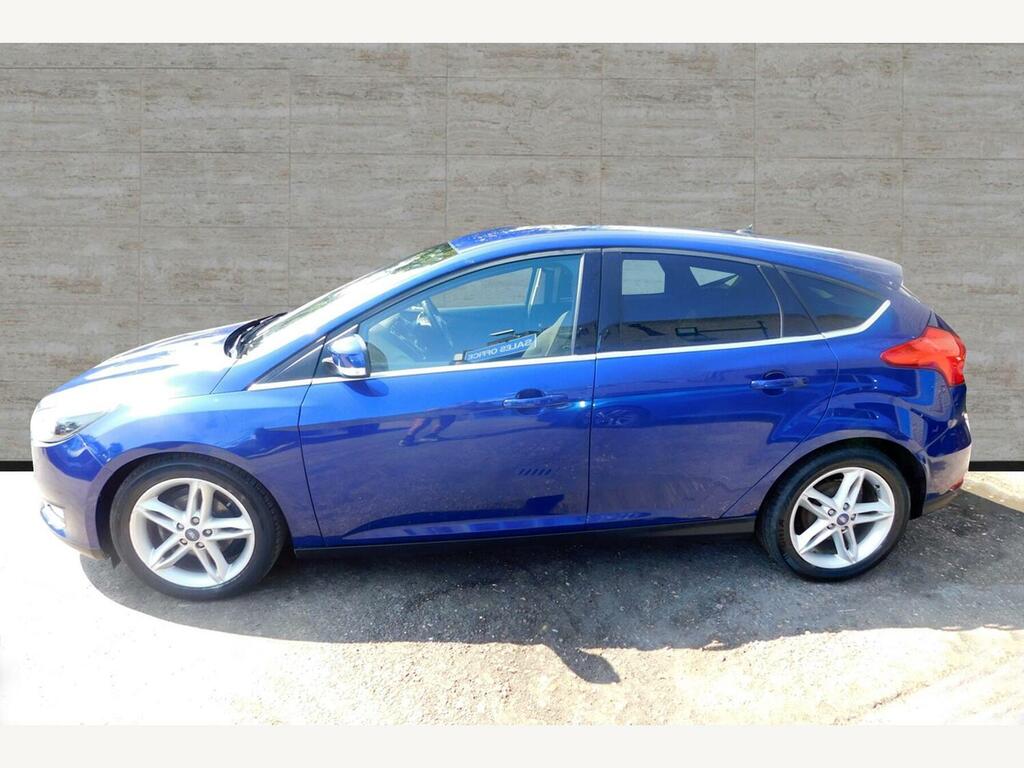Ford Focus 1.0T Ecoboost Titanium Euro 6 S S ... LF17BVX Blue #4