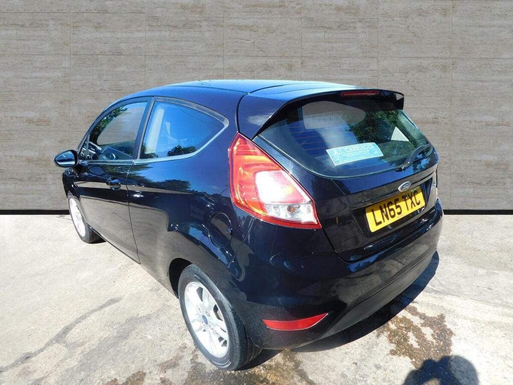Ford Fiesta 1.25 Zetec Euro 6 Hatchback Black #5