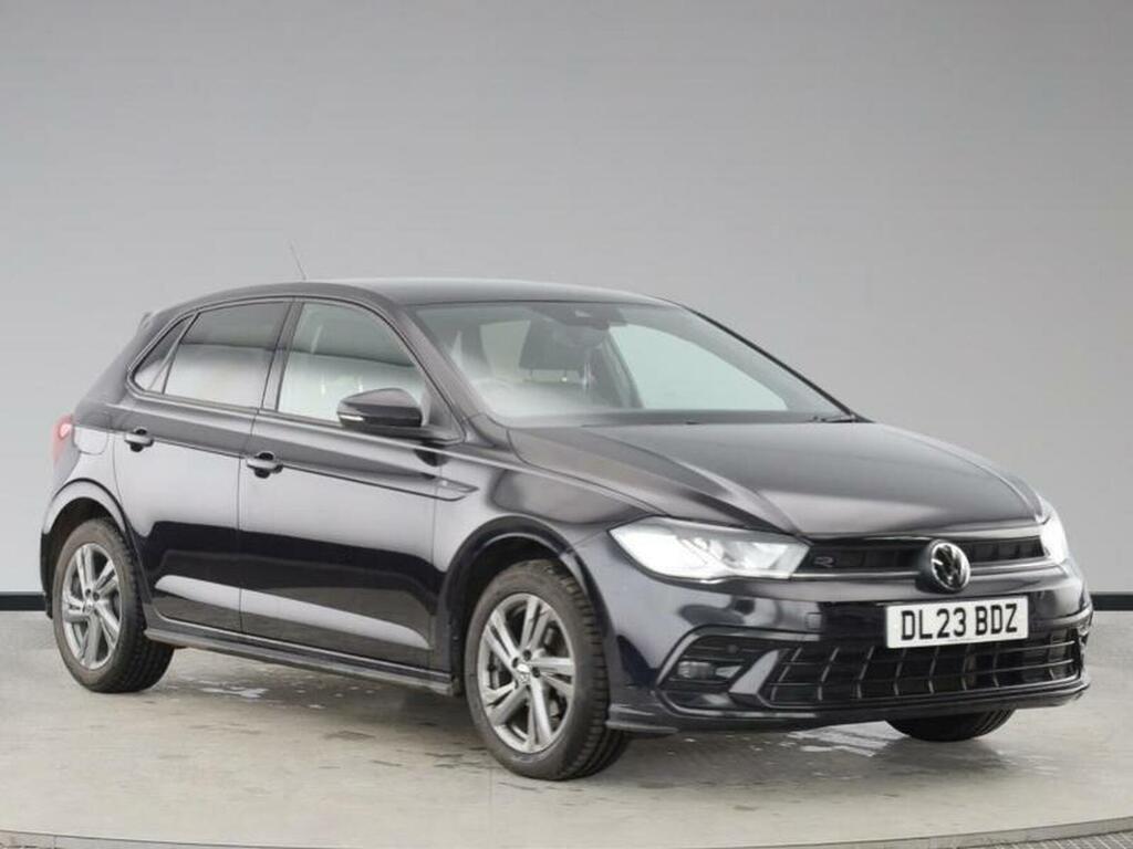 Volkswagen Polo 1.0 Tsi R-line Euro 6 S S 5Dr... Black