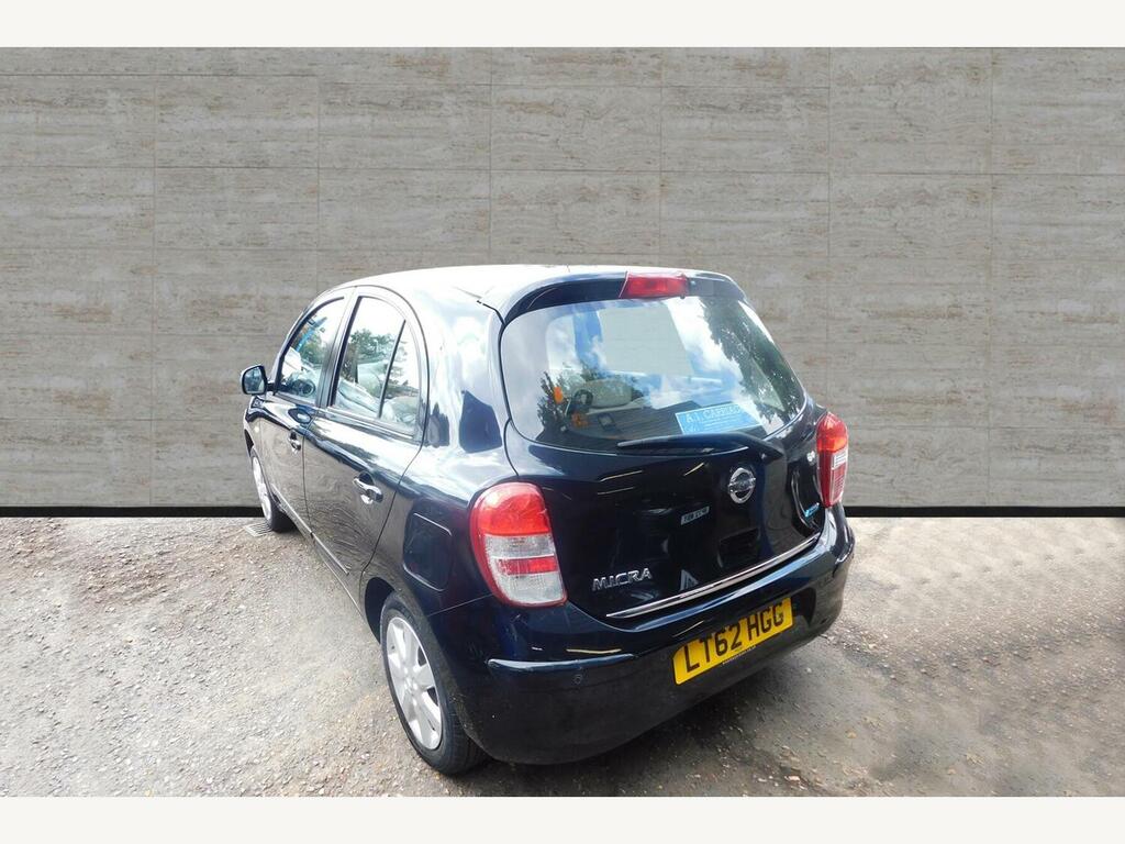 Nissan Micra 1.2 12V Kuro Euro 5 Hatchback Black #4