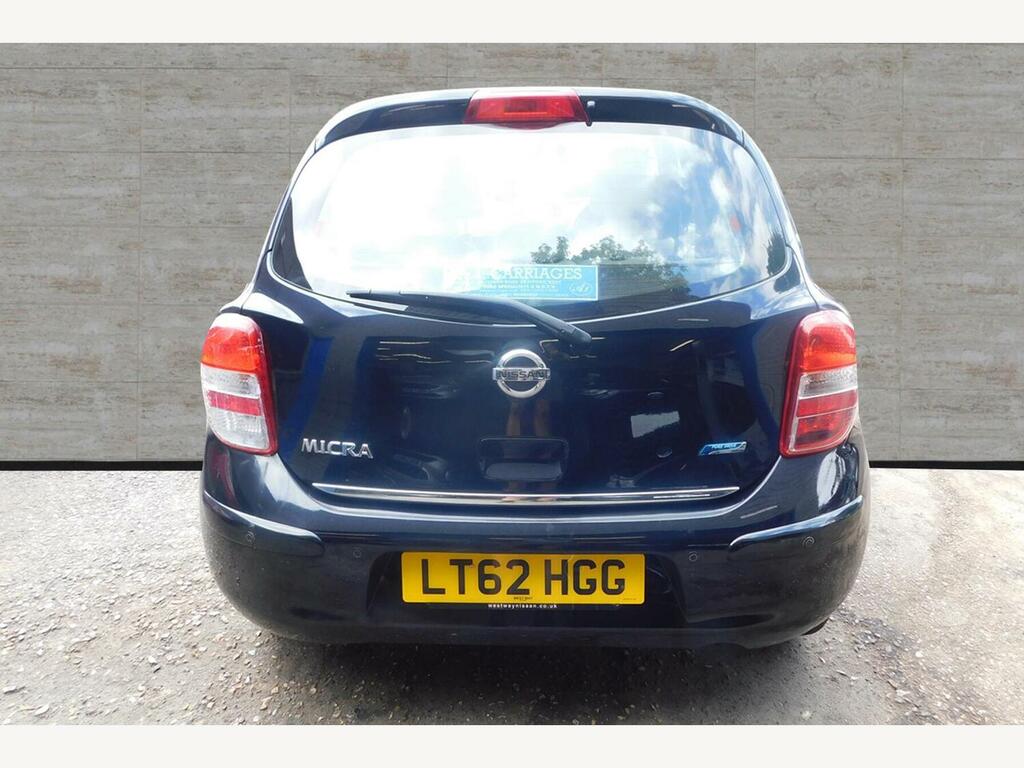 Nissan Micra 1.2 12V Kuro Euro 5 Hatchback Black #6