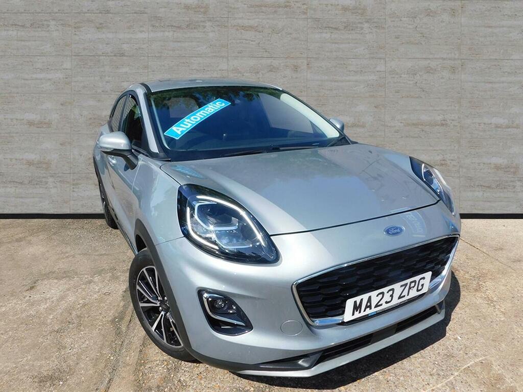 Ford Puma 1.0T Ecoboost Mhev Titanium Dct Euro ... MA23ZPG Silver
