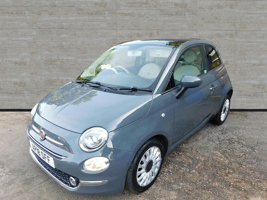 Fiat 500 1.2 Lounge Euro 6 S S Hatchback Grey #3