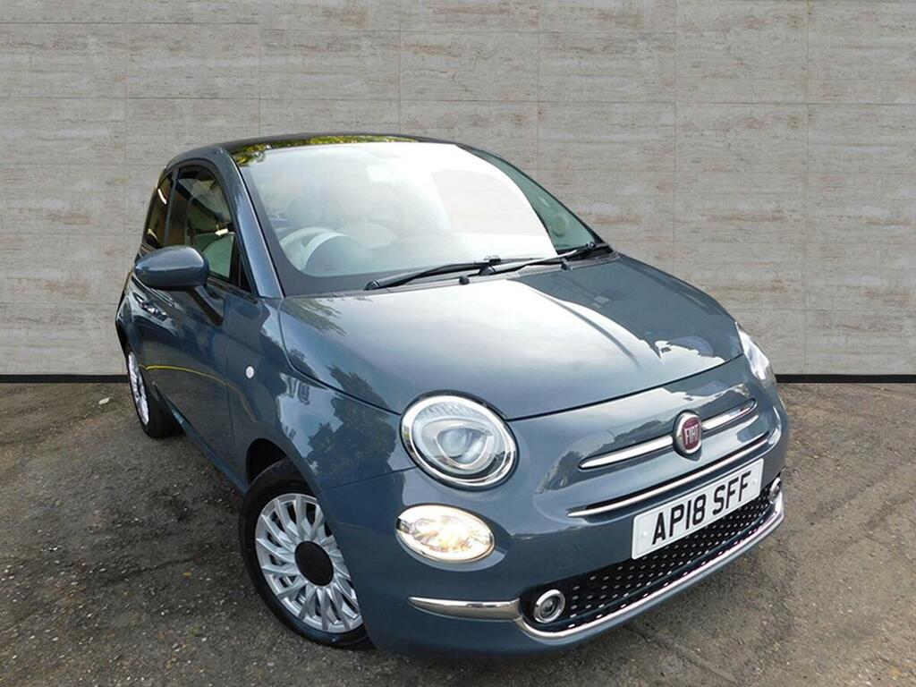 Fiat 500 1.2 Lounge Euro 6 S S Hatchback Grey