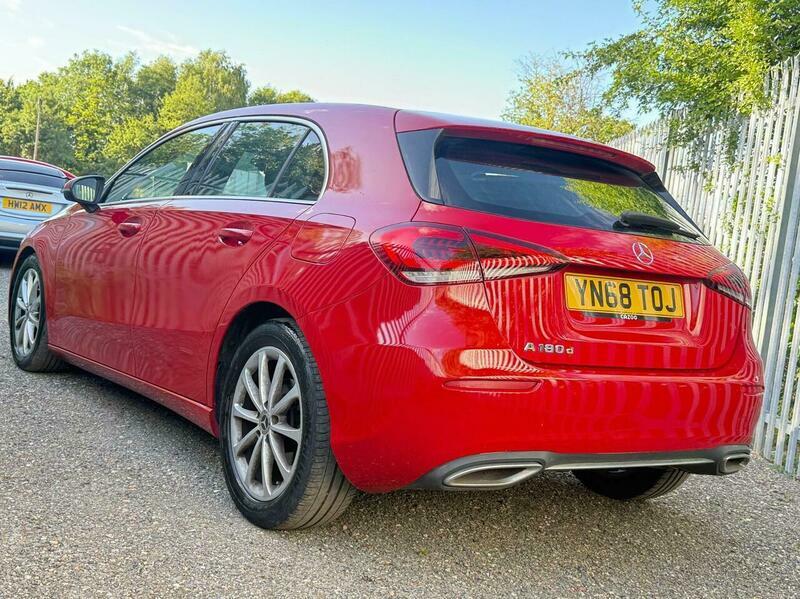 Mercedes-Benz A Class 1.5 A180d Sport 7G-dct YN68TOJ Red #5