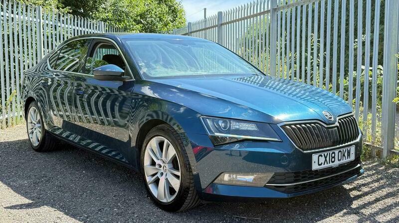 Skoda Superb 2.0 Tdi Se L Blue