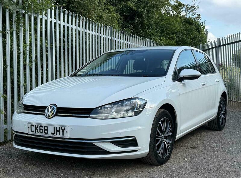Volkswagen Golf 1.6 Tdi Se Nav CK68JHY White #3