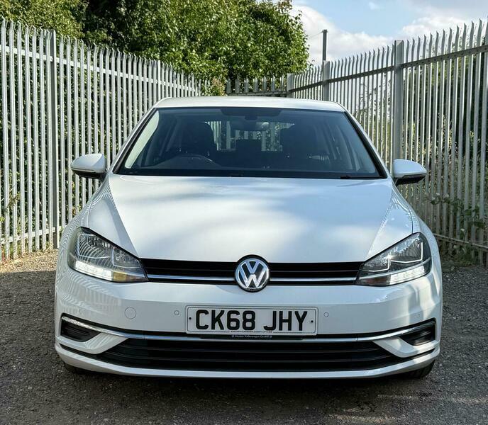 Volkswagen Golf 1.6 Tdi Se Nav CK68JHY White #2