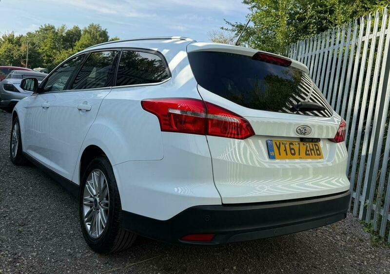 Ford Focus 1.5 Tdci Zetec Edition YT67ZHB White #4