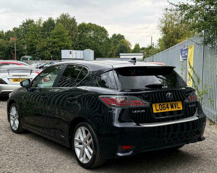 Lexus CT Hatchback 1.8 200H Luxury Cvt Euro 6 Ss Pet White #9