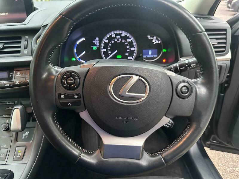 Lexus CT Hatchback 1.8 200H Luxury Cvt Euro 6 Ss Pet White #46