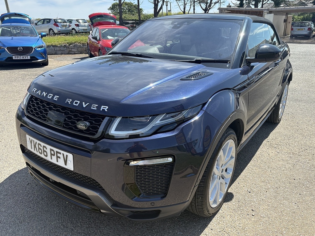 Land Rover Range Rover Evoque Si4 Hse Dynamic Blue