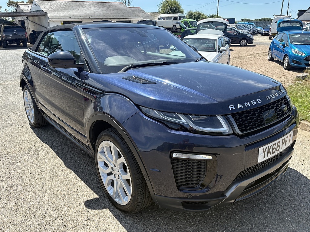 Land Rover Range Rover Evoque Si4 Hse Dynamic YK66PFV Blue #3