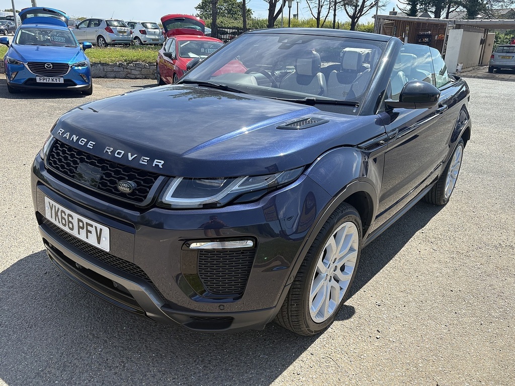 Land Rover Range Rover Evoque Si4 Hse Dynamic YK66PFV Blue #6