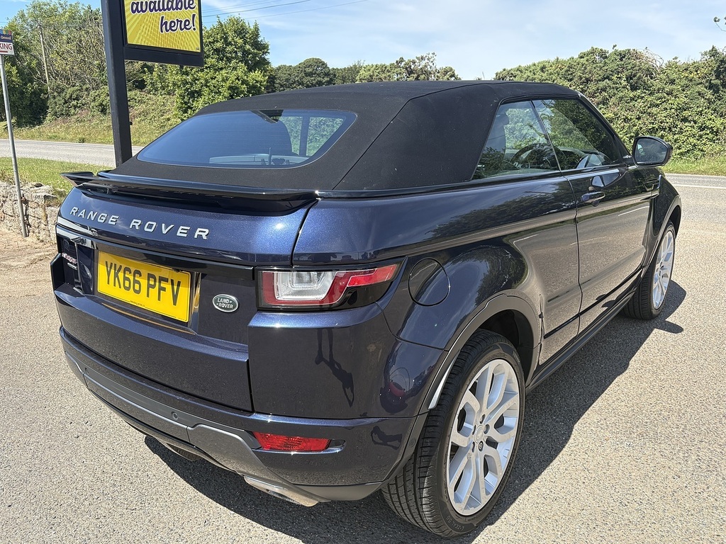 Land Rover Range Rover Evoque Si4 Hse Dynamic YK66PFV Blue #4