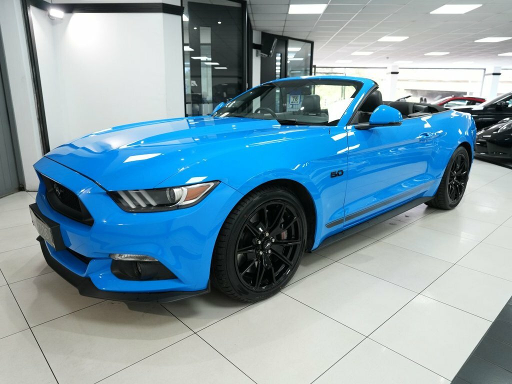 Ford Mustang 5L Gt Blue #5