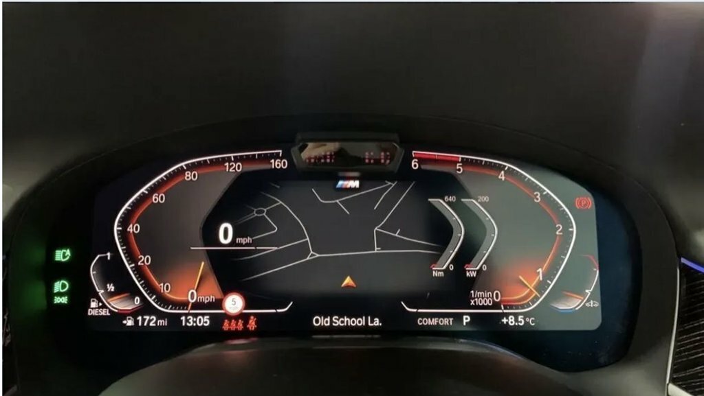 BMW 7 Series 740D Xdrive M Sport Saloon Black #10