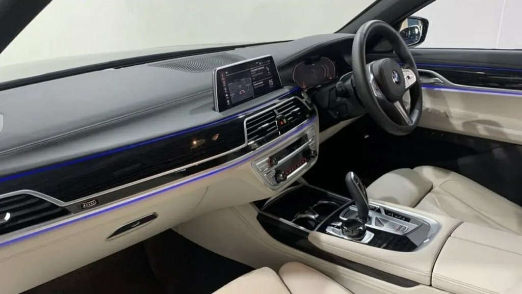 BMW 7 Series 3.0 740Ld M Sport Xdrive Euro 6 Ss Blue #10