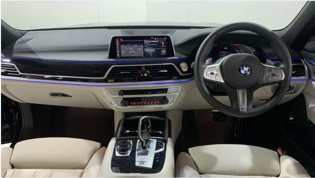 BMW 7 Series 3.0 740Ld M Sport Xdrive Euro 6 Ss Blue #13