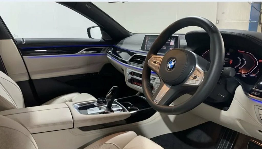 BMW 7 Series 3.0 740Ld M Sport Xdrive Euro 6 Ss Blue #11