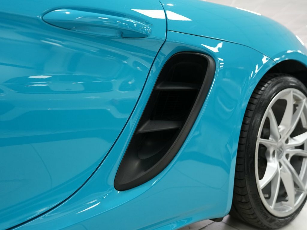 Porsche 718 Boxster Convertible Blue #5