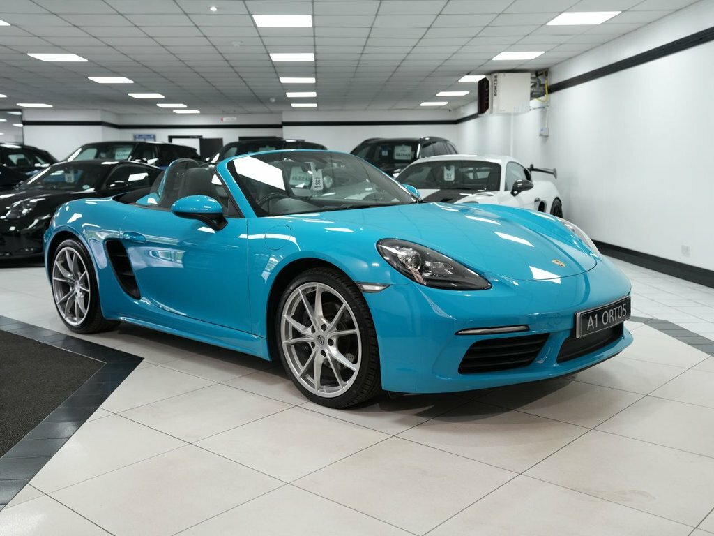 Porsche 718 Boxster Convertible Blue