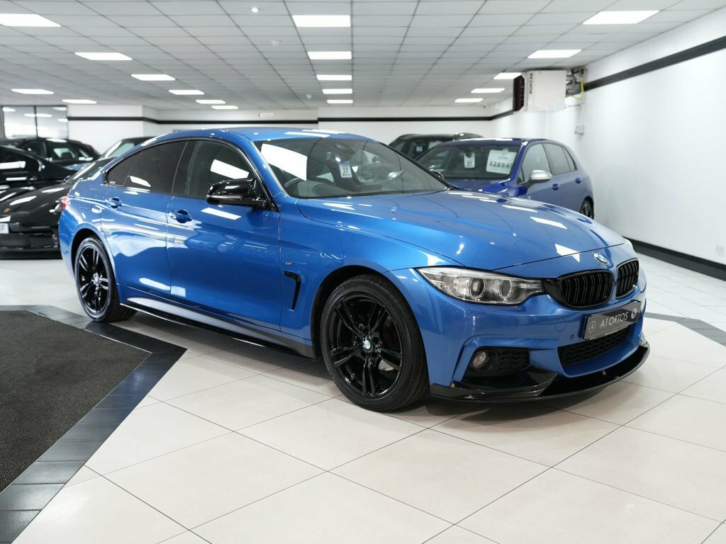 BMW 4 Series Gran Coupe 2L M Sport Blue