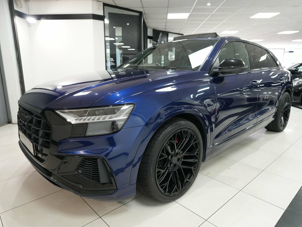 Audi Q8 3L S Line Blue #4