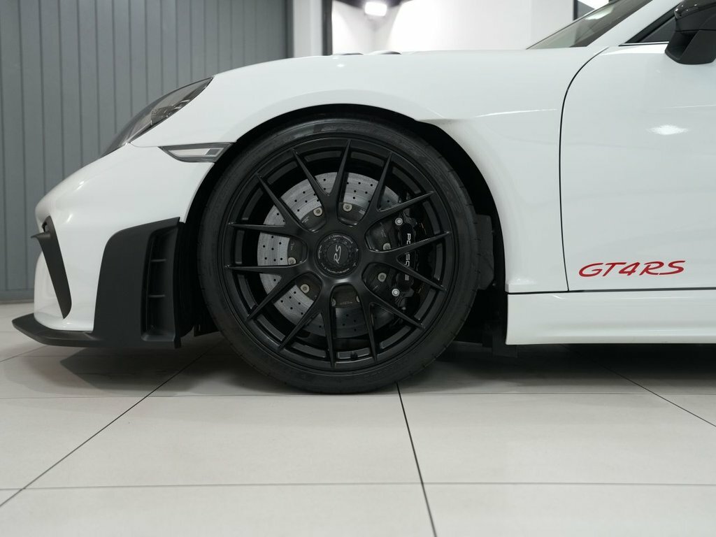 Porsche 718 Cayman 4L Gtrs White #5
