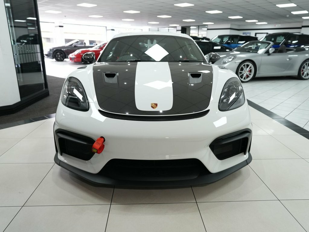 Porsche 718 Cayman 4L Gtrs White #2