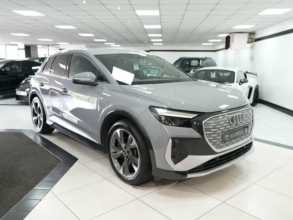 Audi Q4 E Tron Q4 E-tron S Line 40 Grey