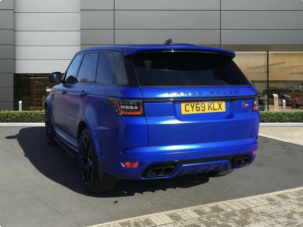 Land Rover Range Rover Sport 5L Svr Blue #2