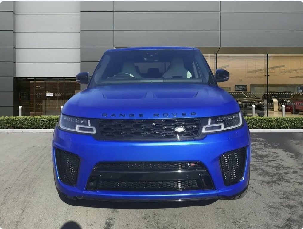 Land Rover Range Rover Sport 5L Svr CY69KLX Blue #6