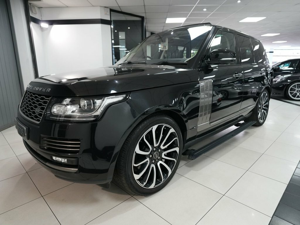 Land Rover Range Rover Suv Black #4