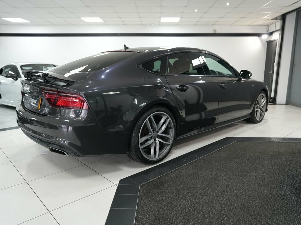 Audi A7 3.0 Tdi V6 Black Edition Sportback S Tronic Quattr Grey #8