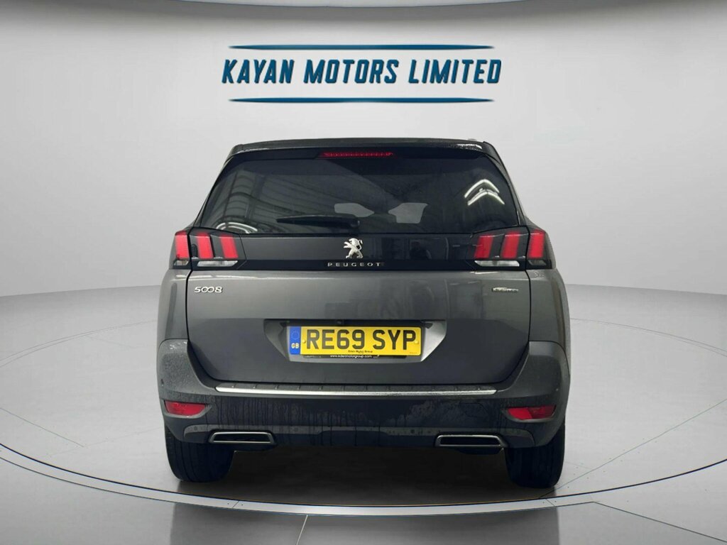 Peugeot 5008 5008 Gt Line Premium Puretech Ss Black #7