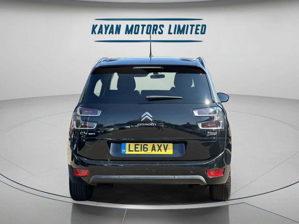 Citroen Grand C4 Picasso 1.6 Bluehdi Exclusive Eat6 Euro 6 Ss Black #6