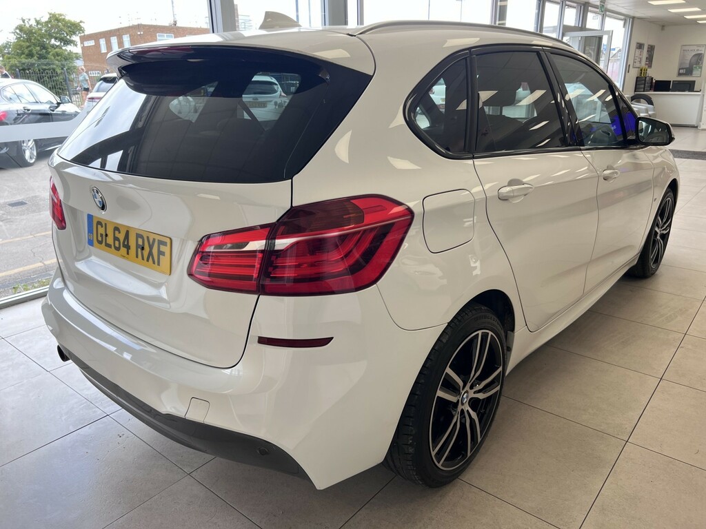 BMW 2 Series Active Tourer 2.0 218D M Sport Active Tourer White #5