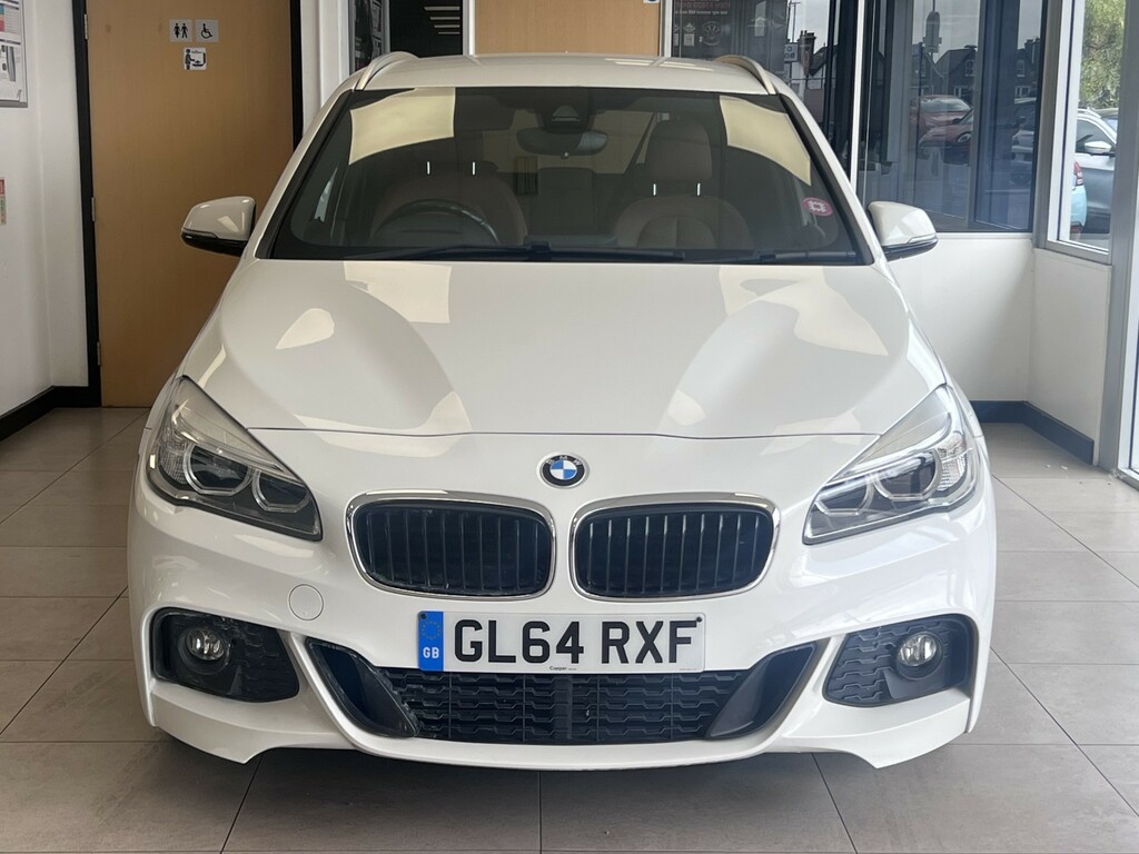 BMW 2 Series Active Tourer 2.0 218D M Sport Active Tourer White #2