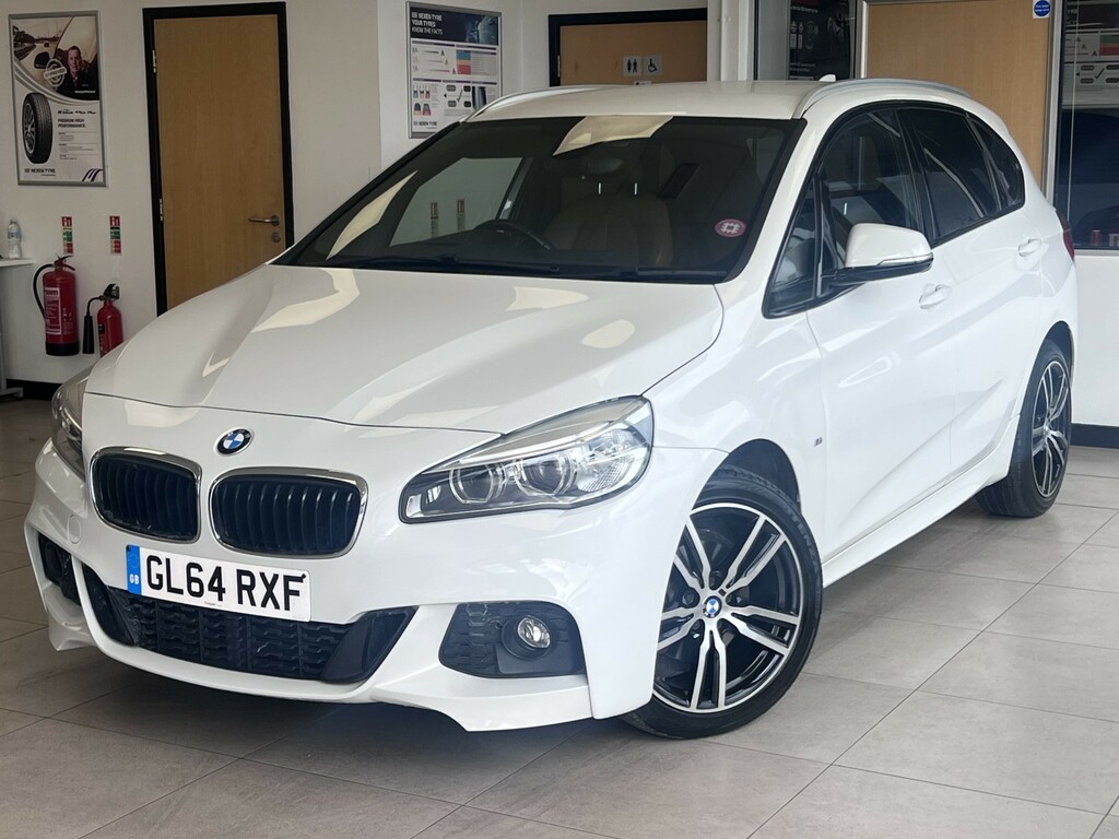 BMW 2 Series Active Tourer 2.0 218D M Sport Active Tourer White #3