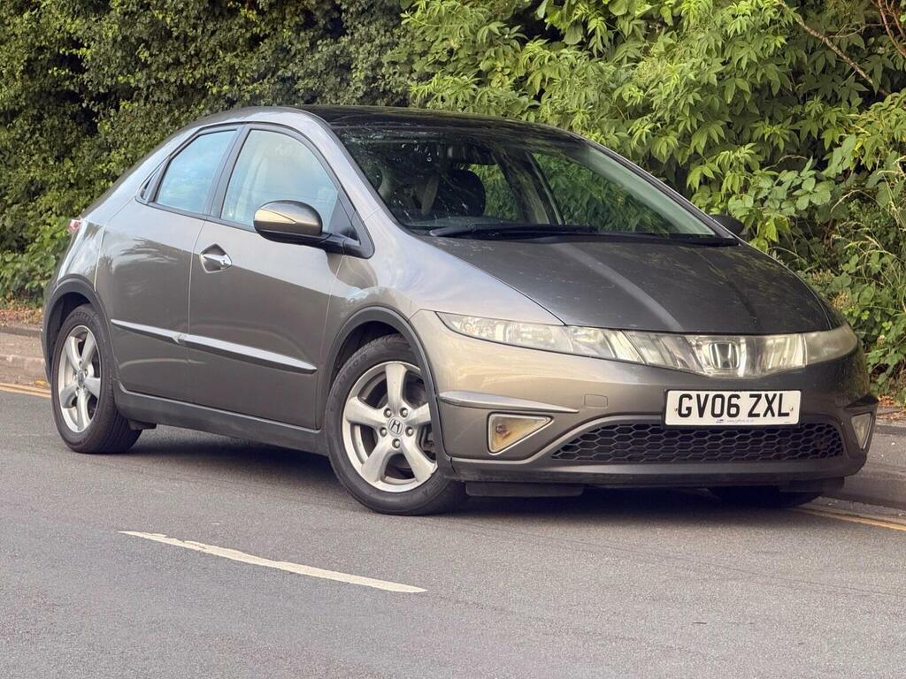 Honda Civic Hatchback 1.8 I-vtec Es I-shift 200606 Grey
