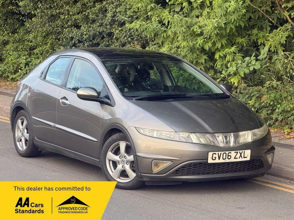Honda Civic Hatchback 1.8 I-vtec Es I-shift 200606 Grey