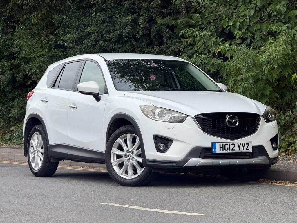 Mazda CX-5 2.2 Skyactiv-d Sport Nav Euro 6 Ss White
